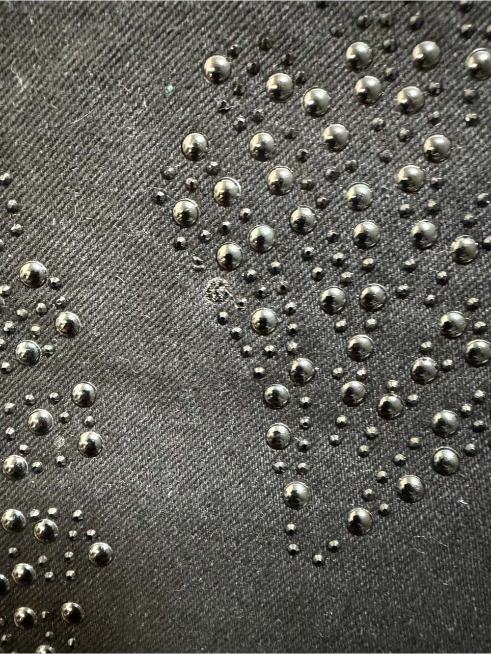 Watson Denim Cotton Blend Size 34 NWT Studded Statement Jeans